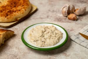 חציל קלוי במיונז