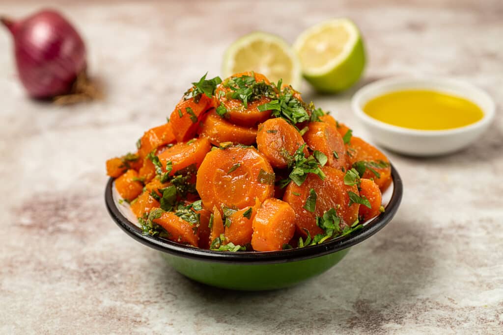 סלט גזר מרוקאי