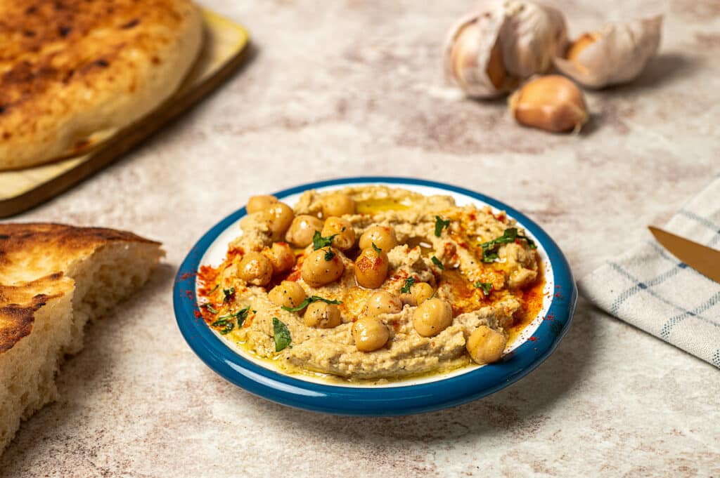 ממרח חומוס ביתי